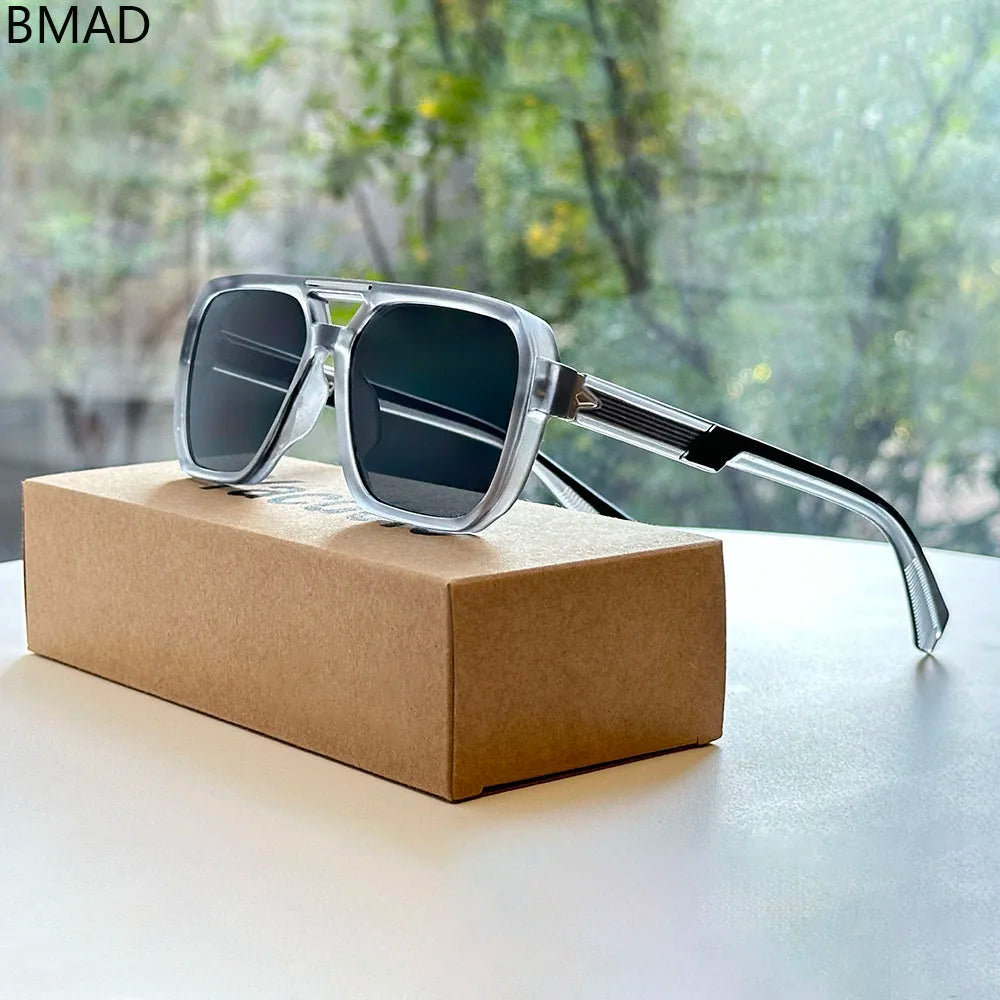 Outdoor Sunglasses Vintage Steampunk Sunglass Oculos Square Sunglasses For Men Vacation Glasses Lentes Gafas Lunette Zonnebril