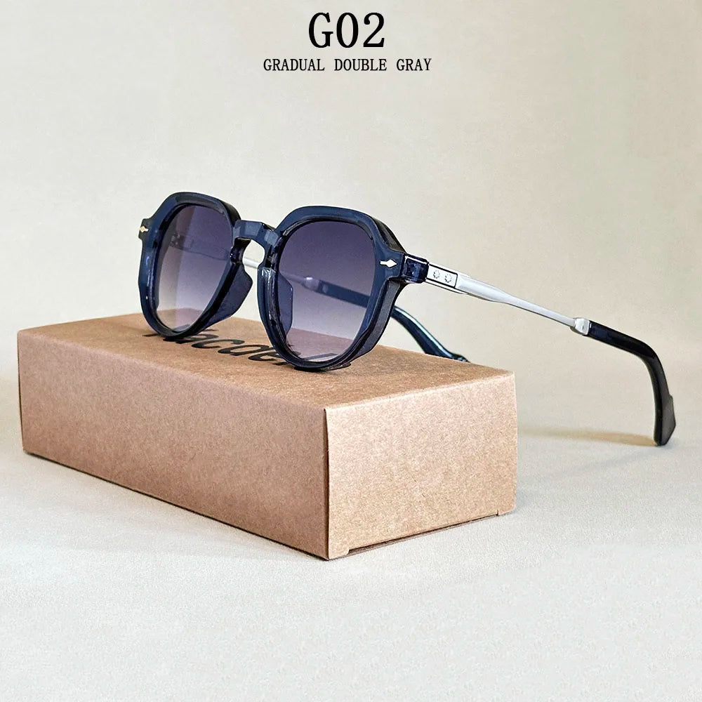 Vintage Oculos Steampunk New Sunglasses Designer Trending Sunglasses Oval Punk Glasses Vacation Sunglass Dropshipping Zonnebril
