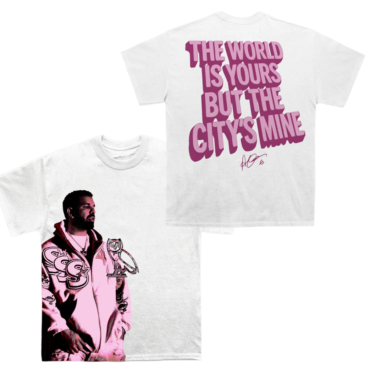 Drake - Pipe Down graphic 2026 Men's T-Shirt Unisex O-Neck 100% Cotton Short Sleeve Oversized Y2k Popular Fashion Tee Fans Gifts