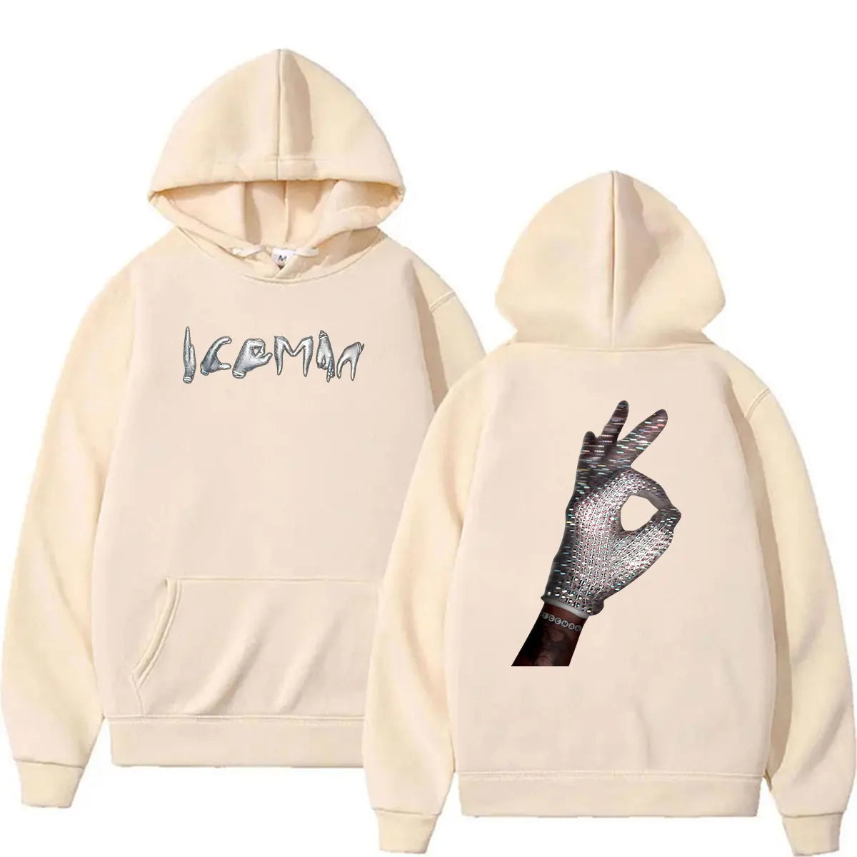 Drake ICEMAN Album 2026 Print Hoodie Men Women Hip Hop Gothic Pullover Sweatshirt Vintage Long Sleeve Oversized Hoody Streetwear
