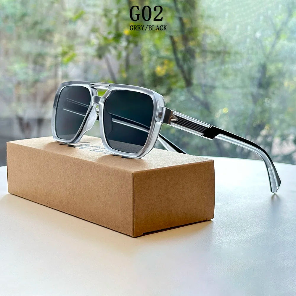 Outdoor Sunglasses Vintage Steampunk Sunglass Oculos Square Sunglasses For Men Vacation Glasses Lentes Gafas Lunette Zonnebril