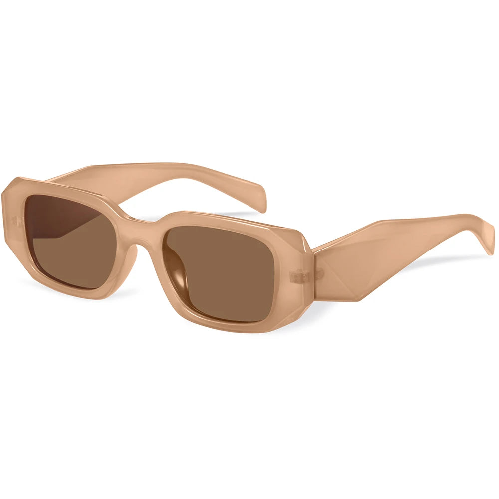 CRIXALIS Rcetangle Polarized Sunglasses Women 2024 Fashion Luxury Brand Sun Glasses Female Retro Shades UV400 zonnebril dames