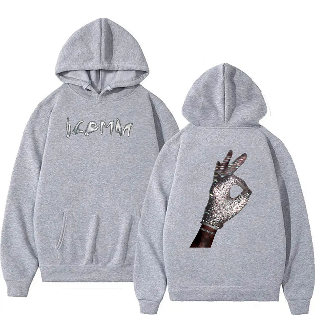 Drake ICEMAN Album 2026 Print Hoodie Men Women Hip Hop Gothic Pullover Sweatshirt Vintage Long Sleeve Oversized Hoody Streetwear